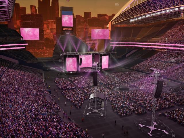 Lumen Field - Section 327 Seat View Lumen Field - Section 327 Seat View