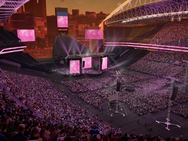 Lumen Field - Section 328 Seat View Lumen Field - Section 328 Seat View