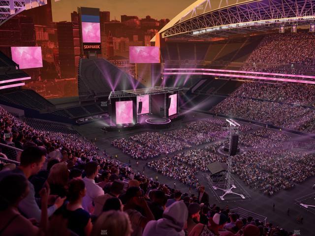 Lumen Field - Section 329 Seat View Lumen Field - Section 329 Seat View