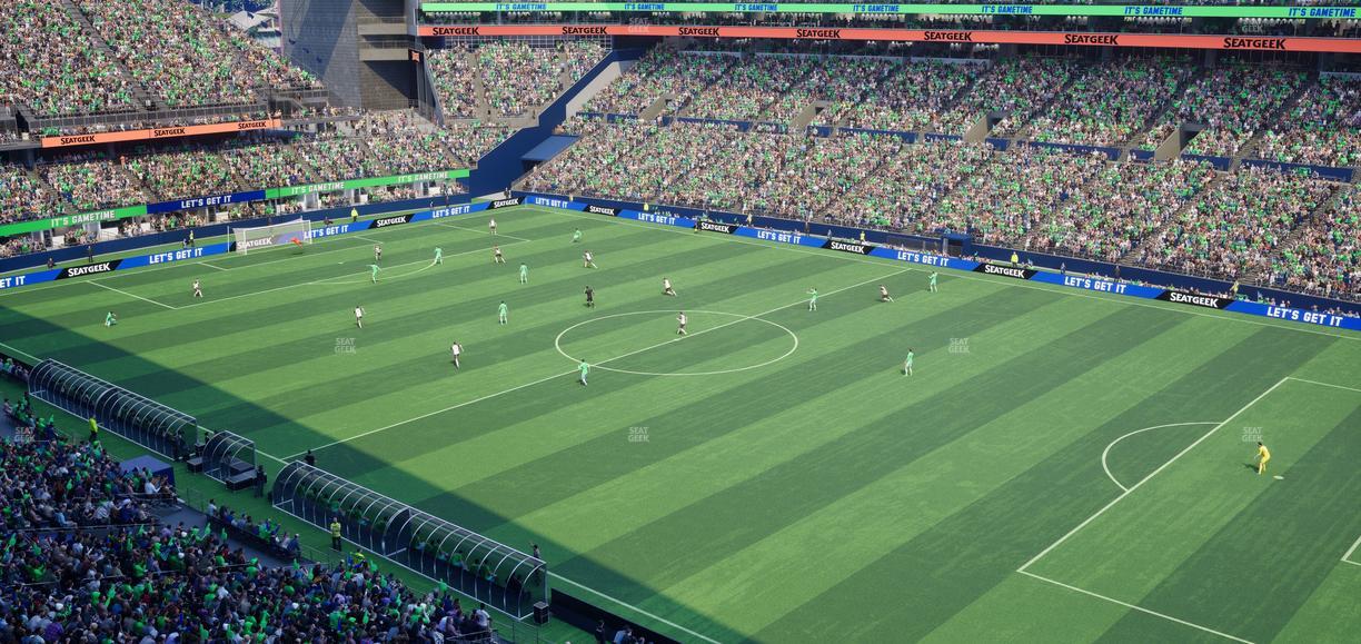 Lumen Field - Section 330 Seat View