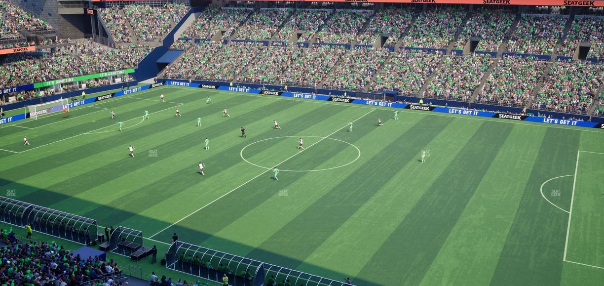 Lumen Field - Section 332 Seat View