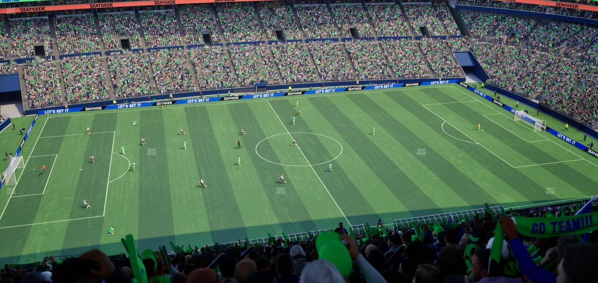 Lumen Field - Section 337 Seat View