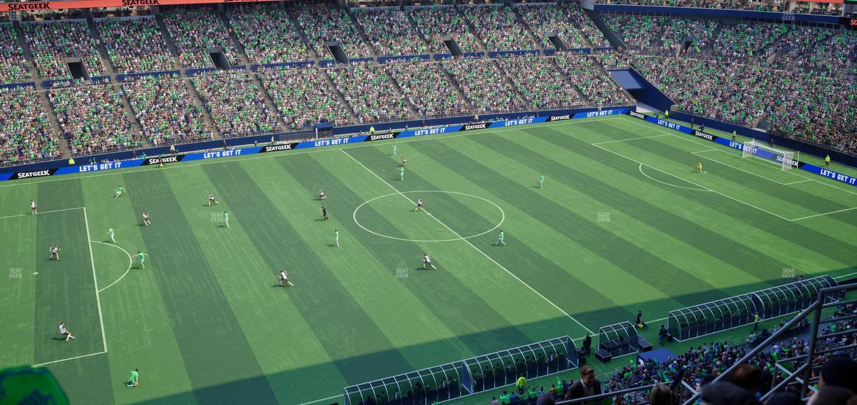 Lumen Field - Section 338 Seat View