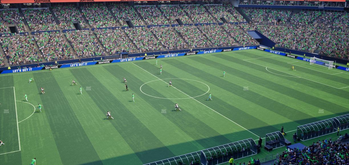 Lumen Field - Section 338 Seat View