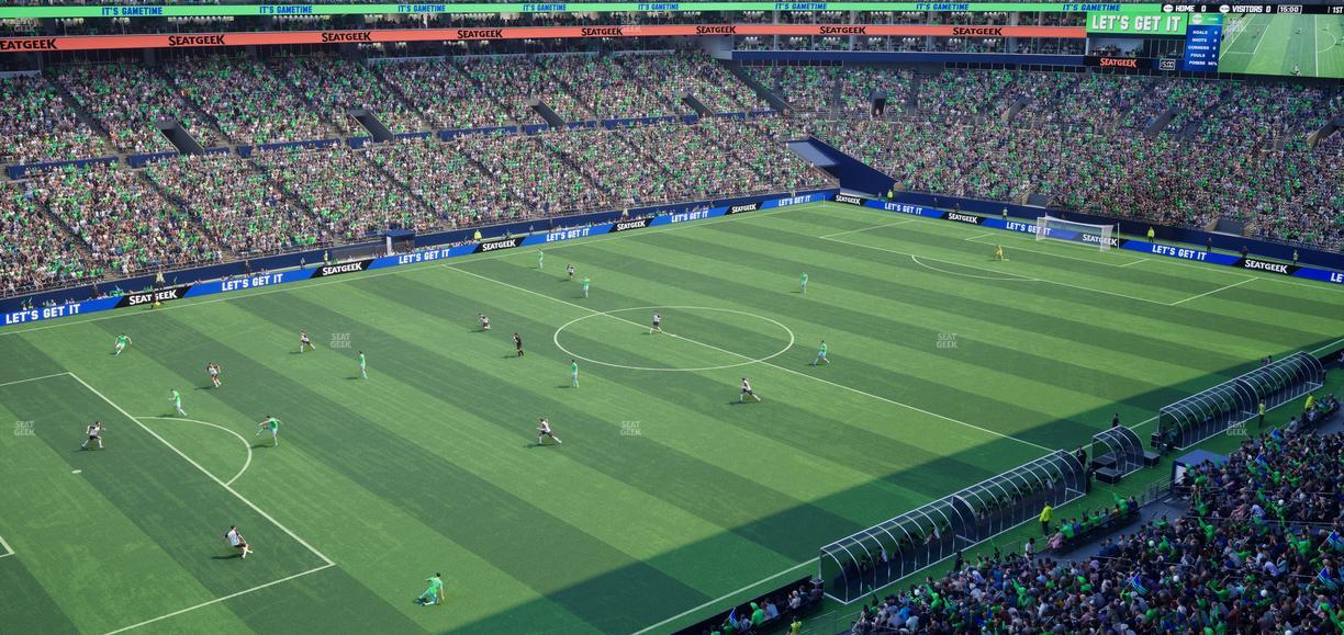 Lumen Field - Section 340 Seat View