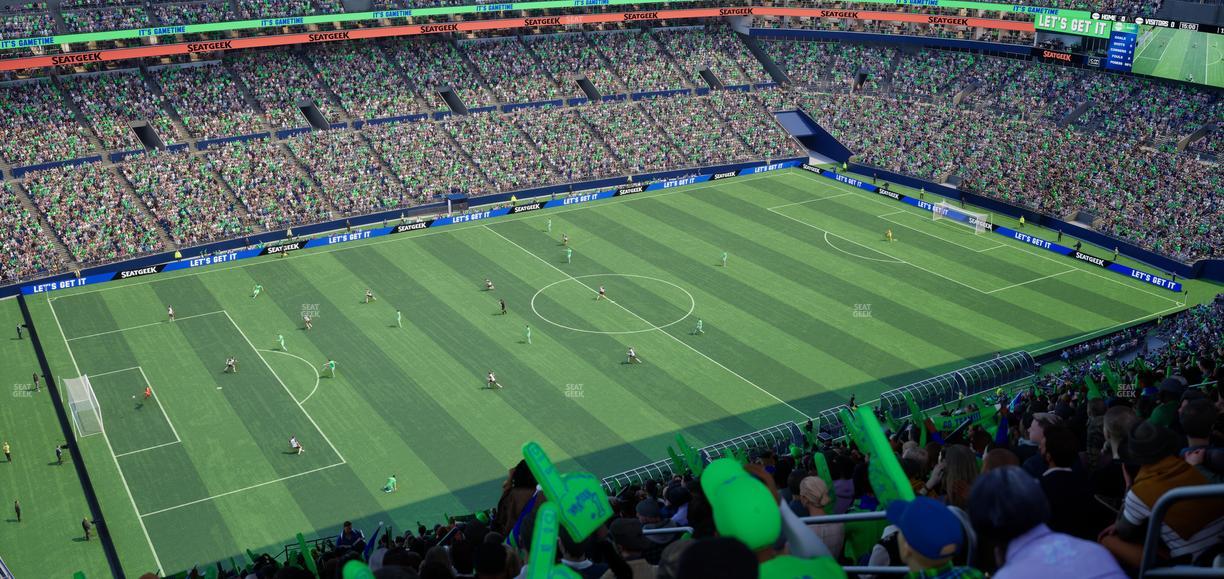 Lumen Field - Section 340 Seat View