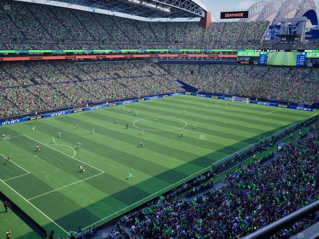 Lumen Field - Section 341 Seat View