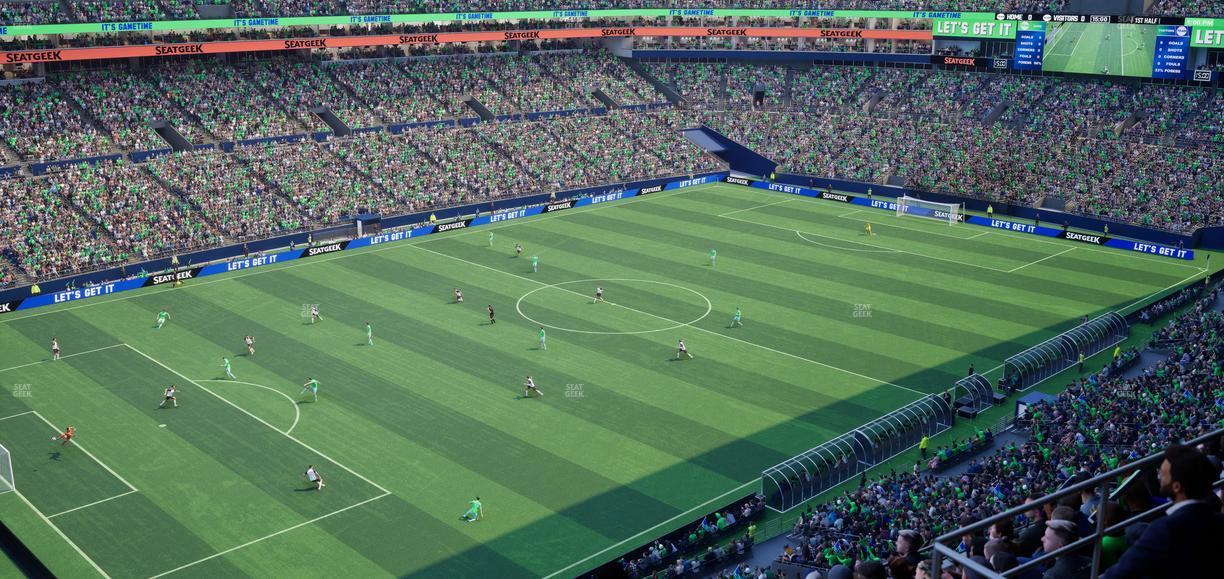 Lumen Field - Section 341 Seat View