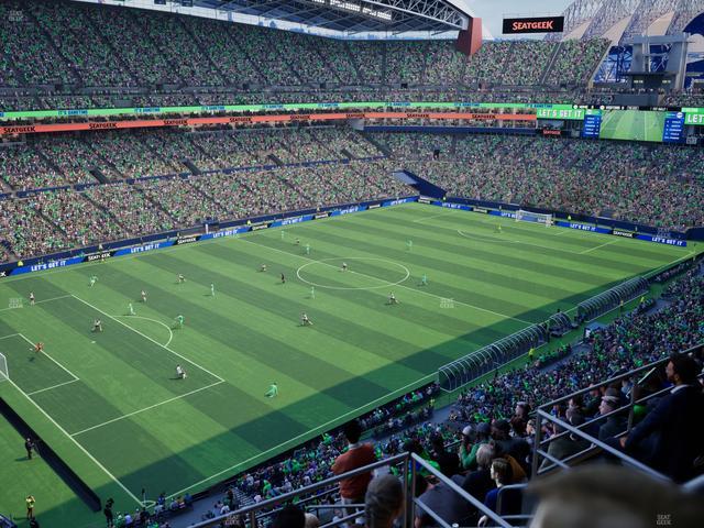 Lumen Field - Section 341 Seat View Lumen Field - Section 341 Seat View