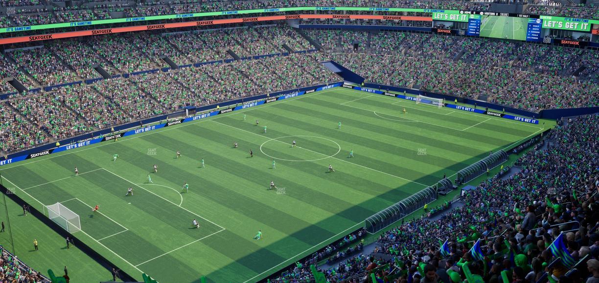 Lumen Field - Section 342 Seat View