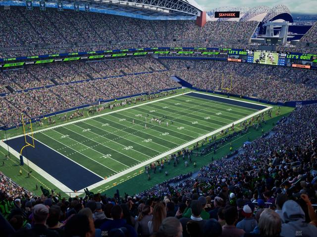 Lumen Field - Section 342 Seat View Lumen Field - Section 342 Seat View