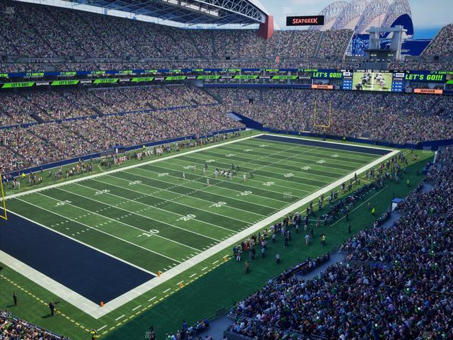 Lumen Field - Section 343 Seat View Lumen Field - Section 343 Seat View