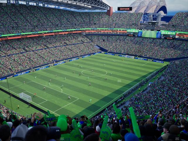 Lumen Field - Section 343 Seat View Lumen Field - Section 343 Seat View