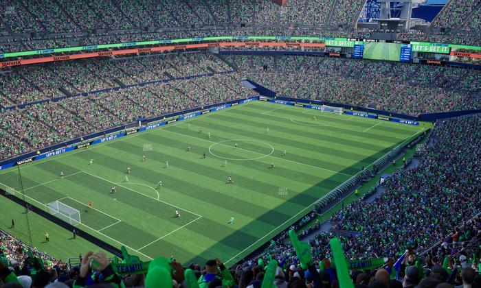 Lumen Field - Section 343 Seat View