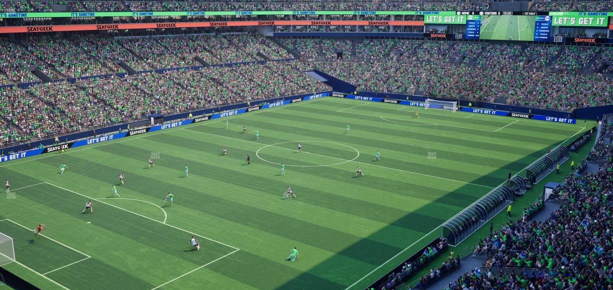 Lumen Field - Section 343 Seat View