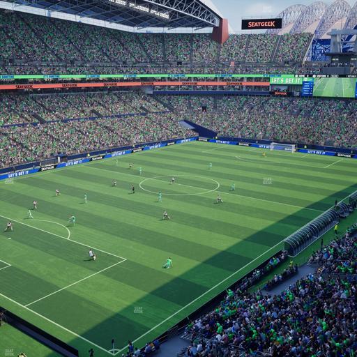 Lumen Field - Section 343 Seat View