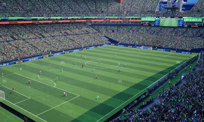 Lumen Field - Section 343 Seat View