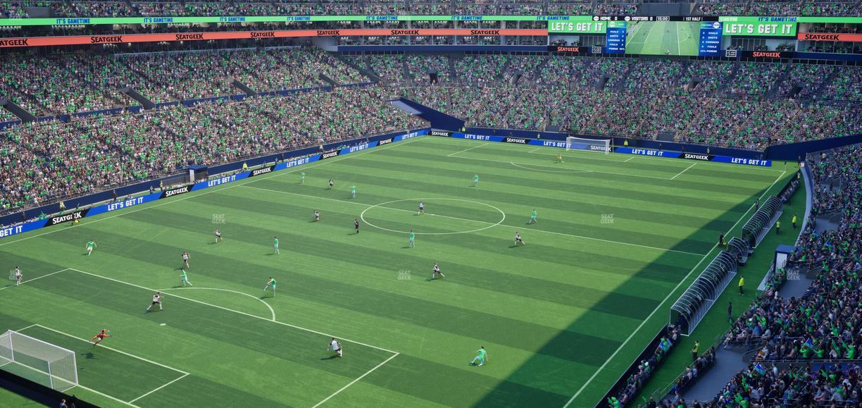 Lumen Field - Section 344 Seat View