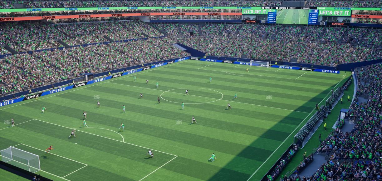 Lumen Field - Section 344 Seat View