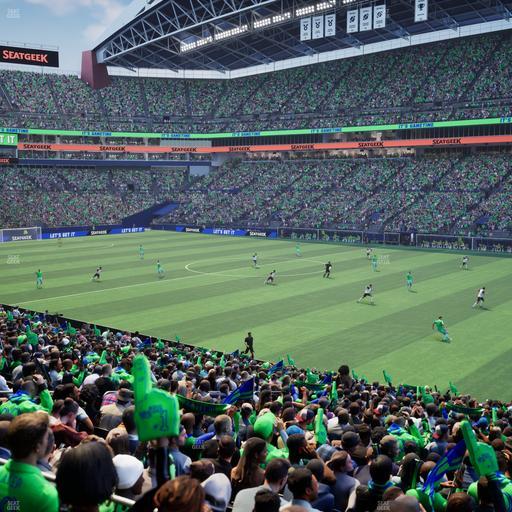 Lumen Field - Section Club 205 Seat View