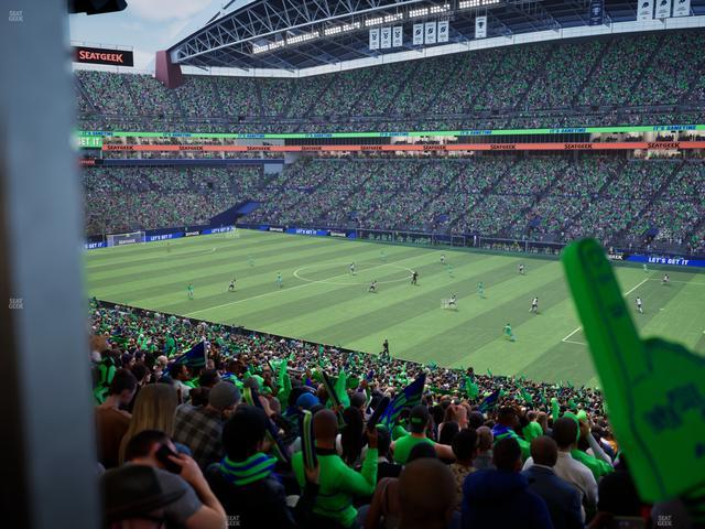 Lumen Field - Section Club 205 Seat View Lumen Field - Section Club 205 Seat View