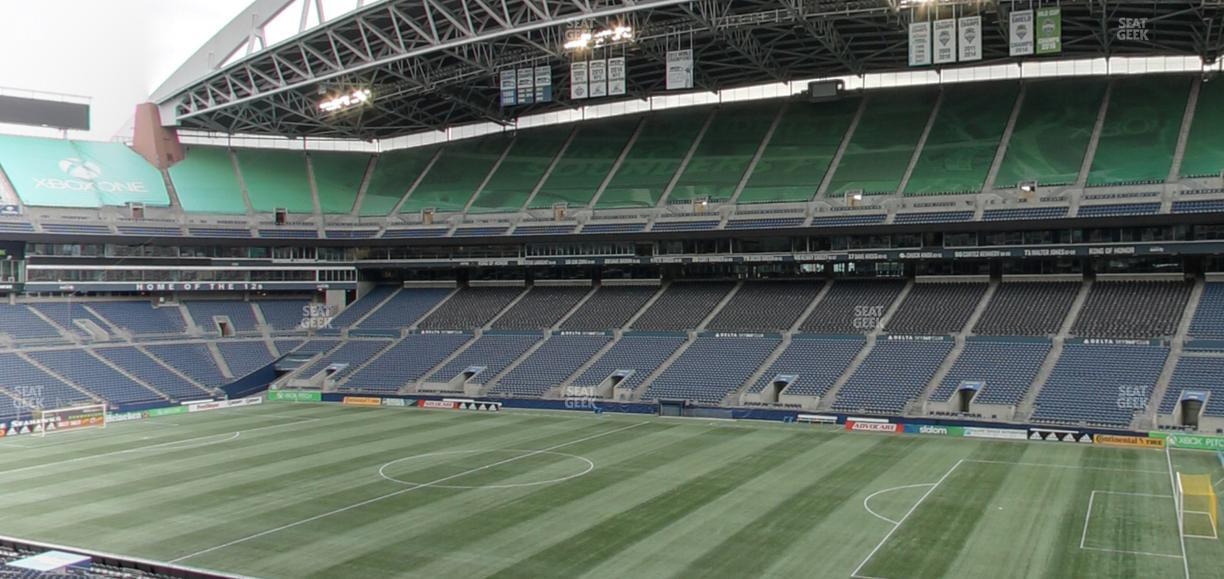 Lumen Field - Section Club 205 Seat View