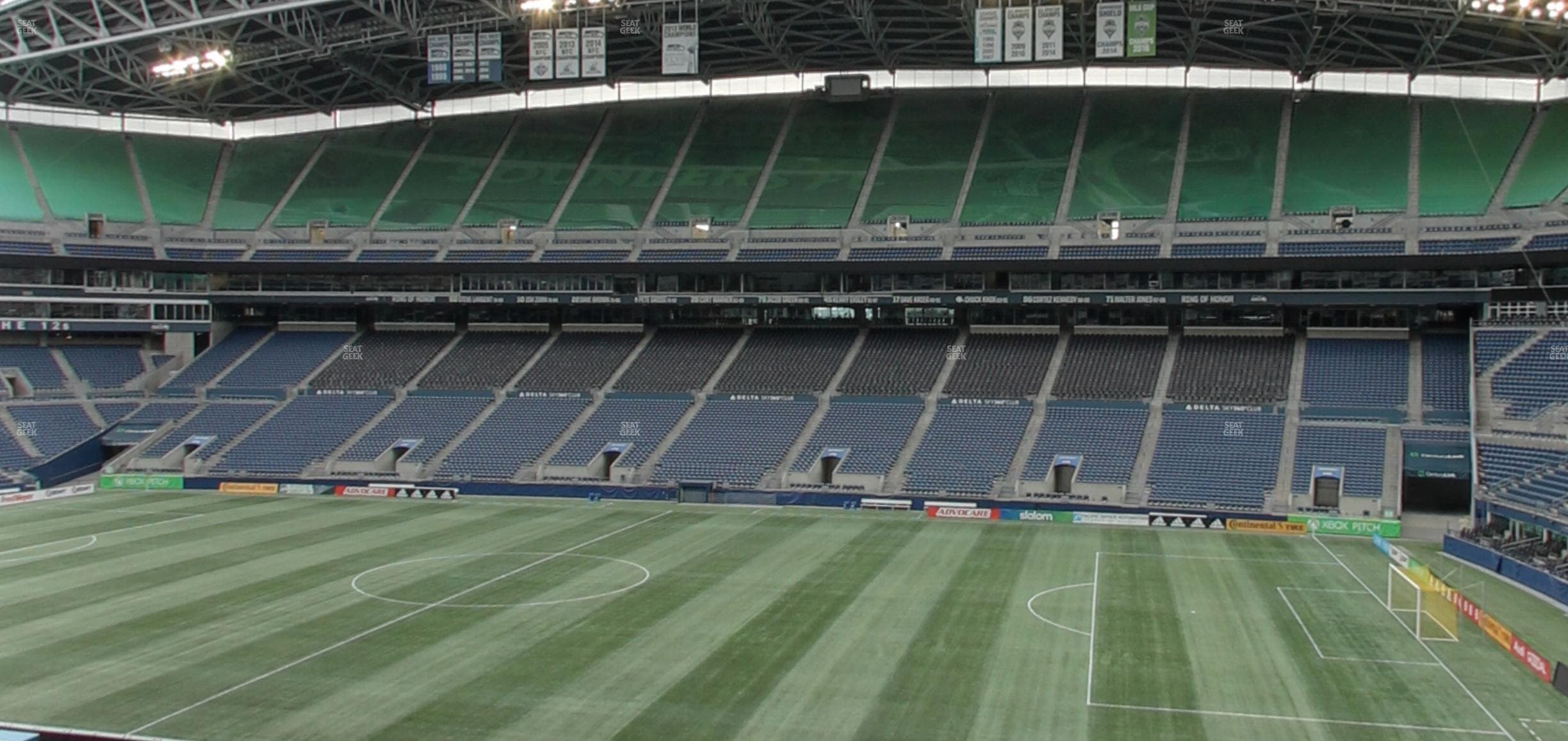 Lumen Field - Section Club 206 Seat View