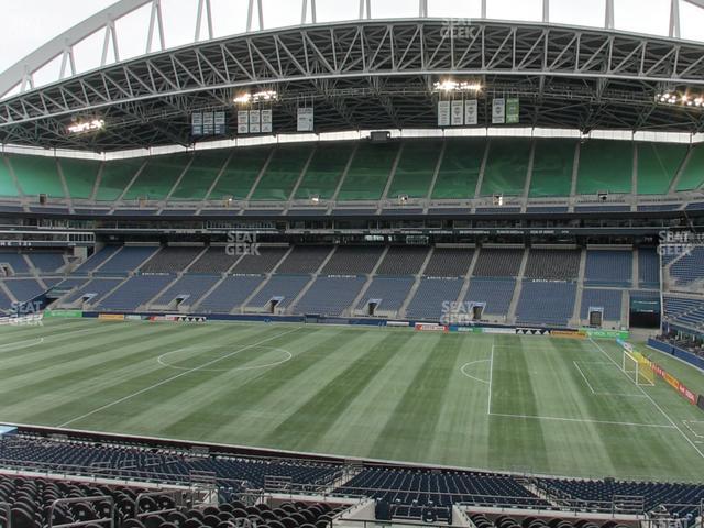 Lumen Field - Section Club 206 Seat View