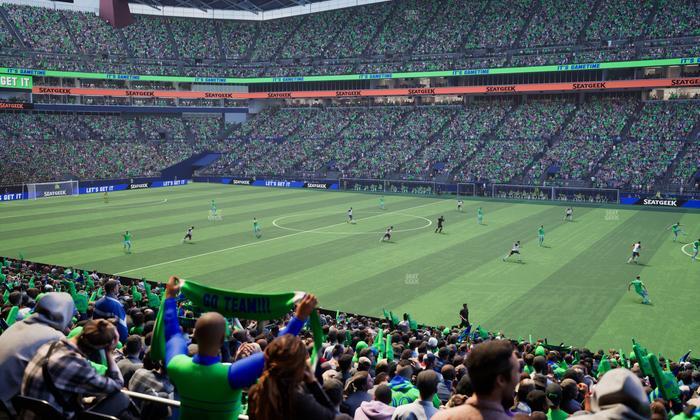 Lumen Field - Section Club 206 Seat View