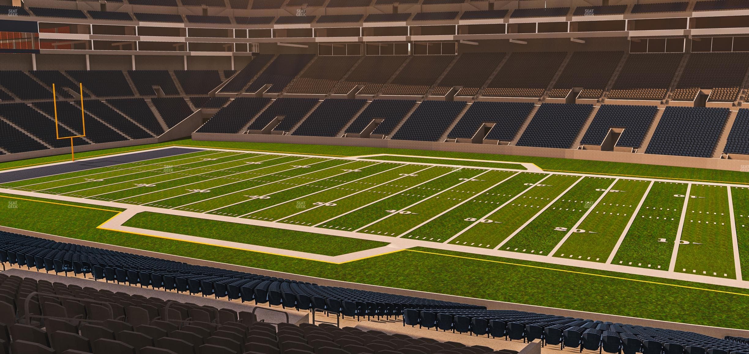 Lumen Field - Section Club 206 Seat View