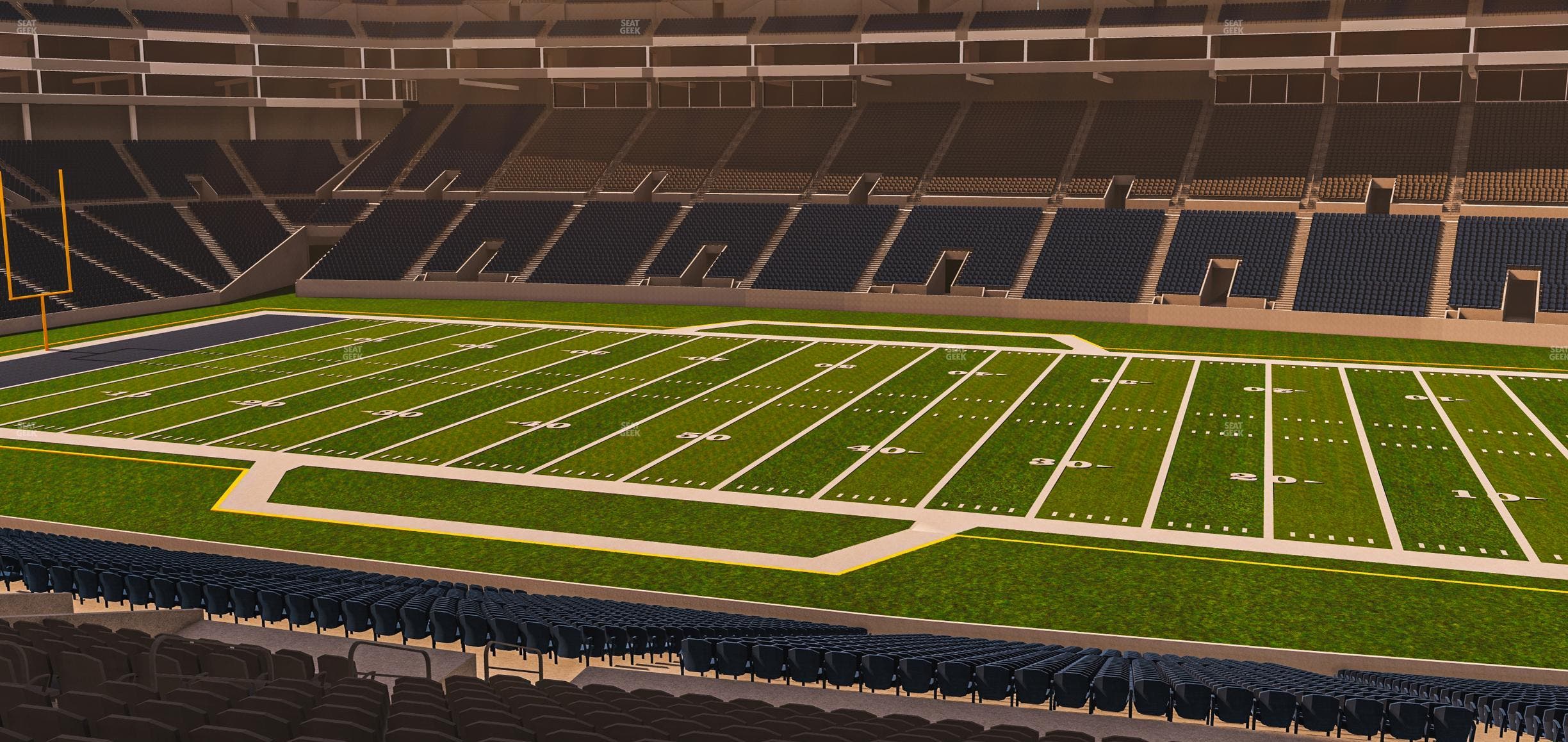 Lumen Field - Section Club 207 Seat View