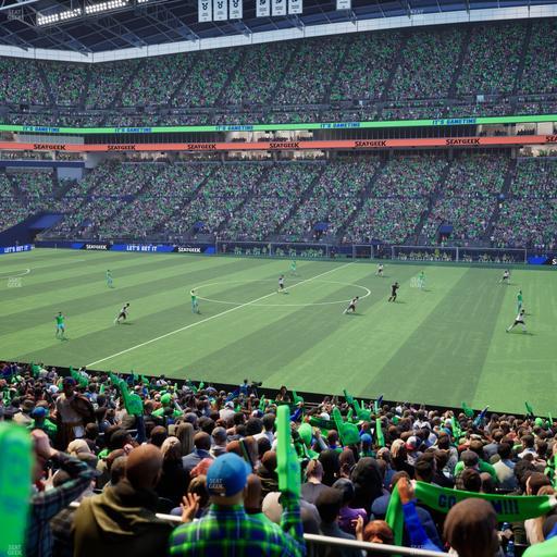 Lumen Field - Section Club 207 Seat View