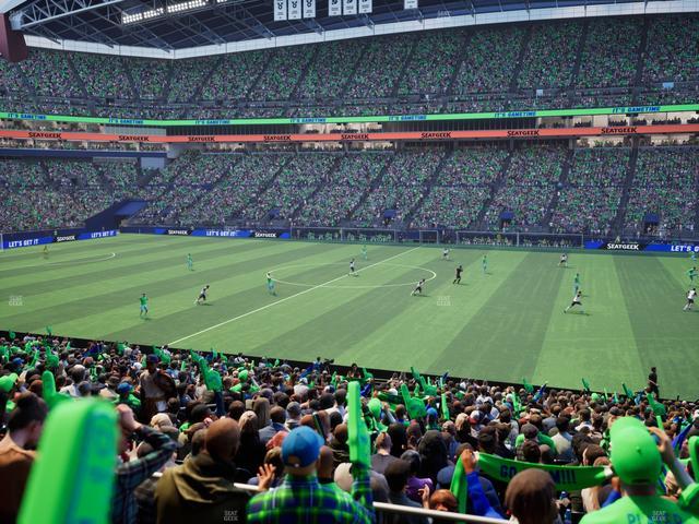 Lumen Field - Section Club 207 Seat View