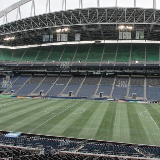 Lumen Field - Section Club 207 Seat View