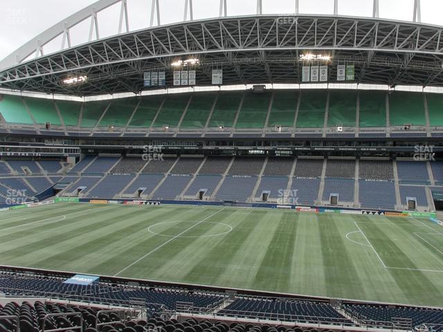 Lumen Field - Section Club 207 Seat View