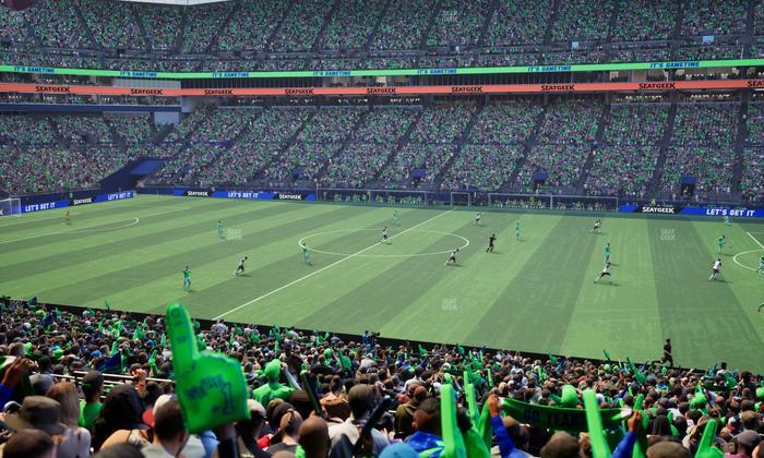 Lumen Field - Section Club 207 Seat View