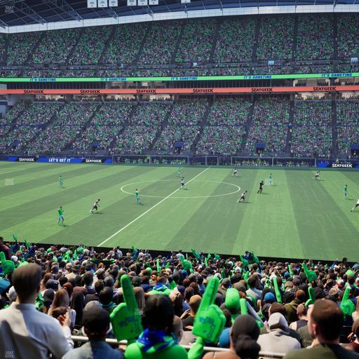 Lumen Field - Section Club 208 Seat View