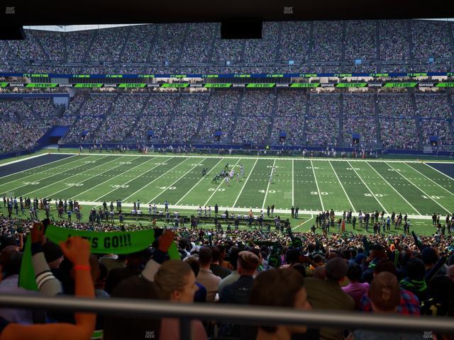 Lumen Field - Section Club 208 Seat View Lumen Field - Section Club 208 Seat View