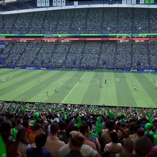 Lumen Field - Section Club 208 Seat View