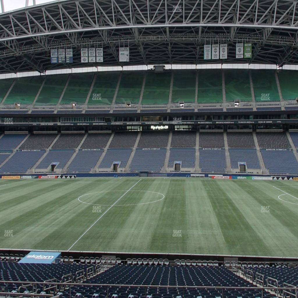 Lumen Field - Section Club 208 Seat View