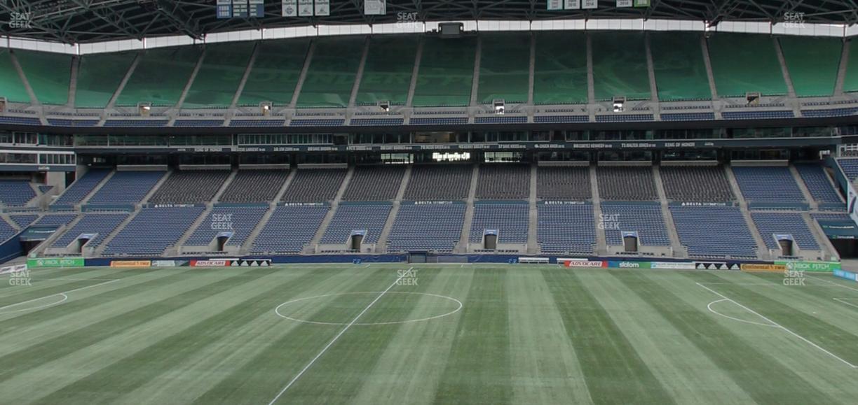 Lumen Field - Section Club 208 Seat View