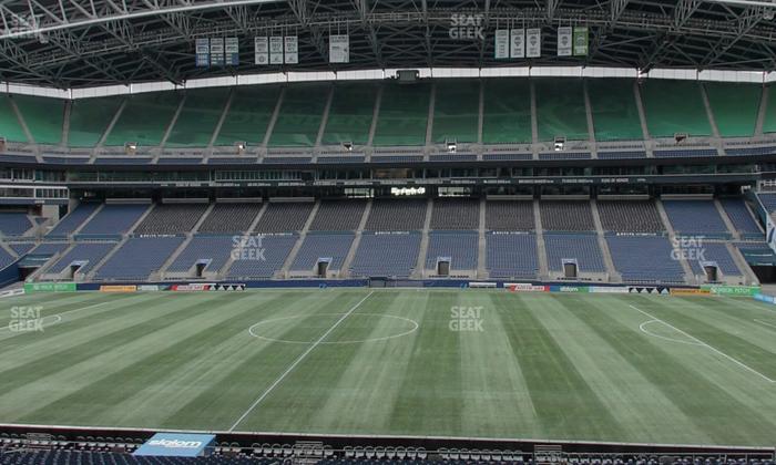 Lumen Field - Section Club 208 Seat View