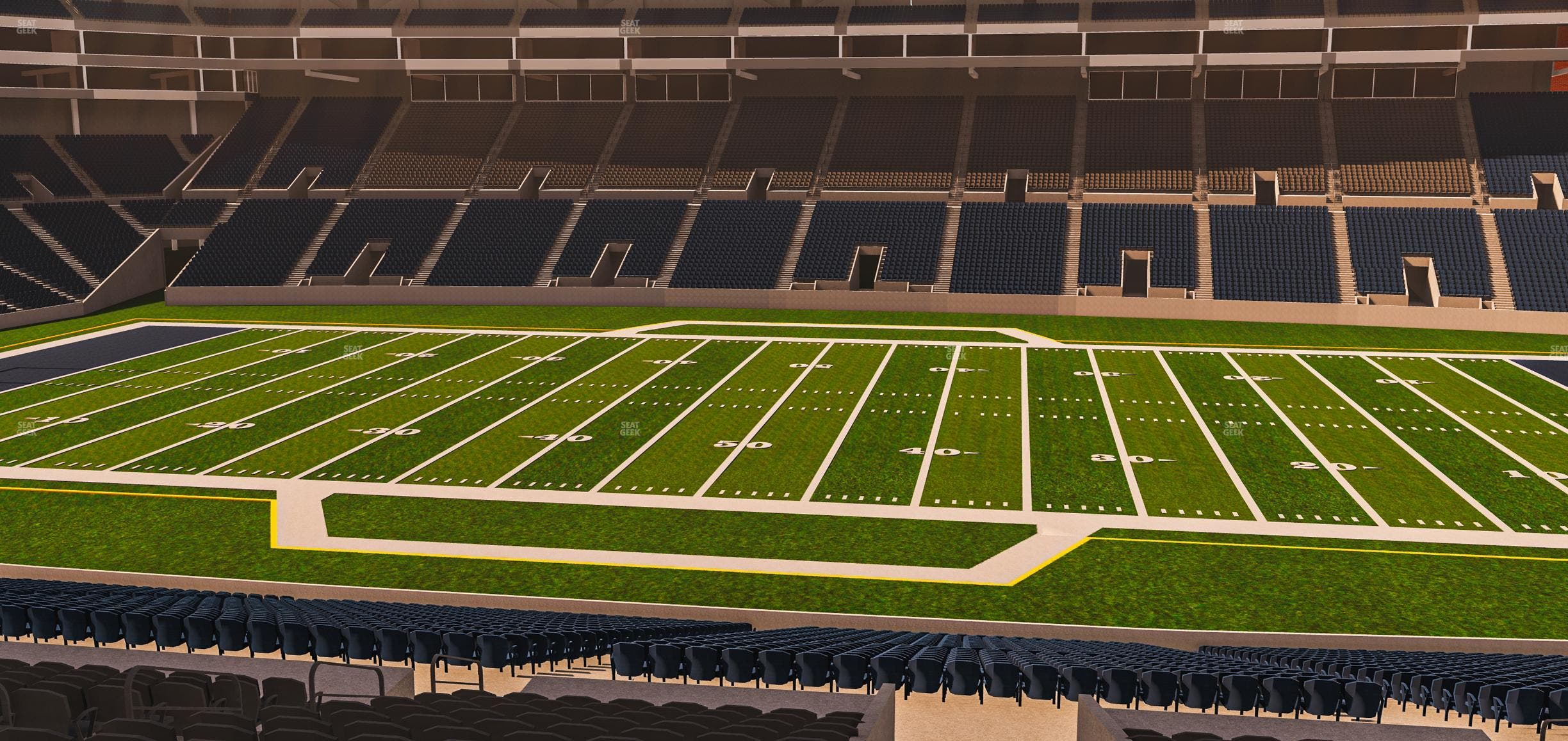 Lumen Field - Section Club 208 Seat View