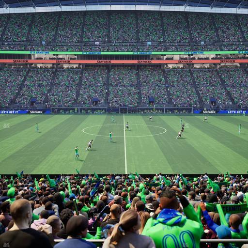 Lumen Field - Section Club 209 Seat View