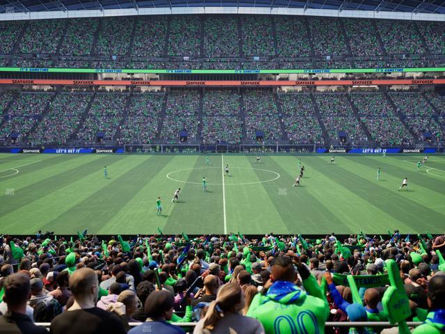 Lumen Field - Section Club 209 Seat View