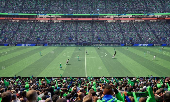 Lumen Field - Section Club 209 Seat View