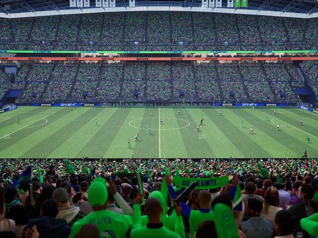 Lumen Field - Section Club 209 Seat View Lumen Field - Section Club 209 Seat View