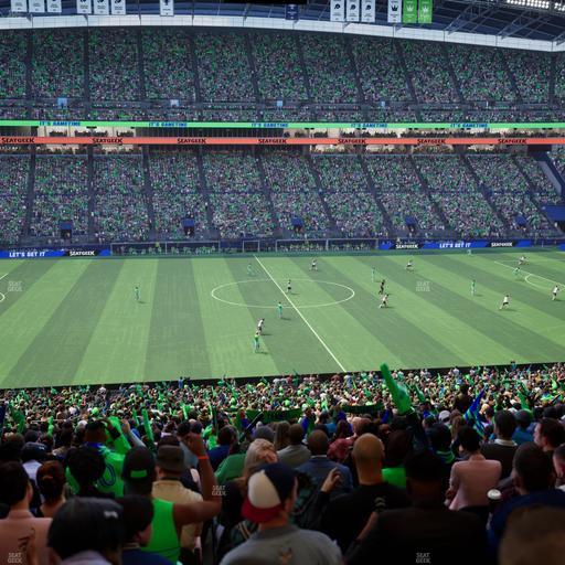 Lumen Field - Section Club 210 Seat View