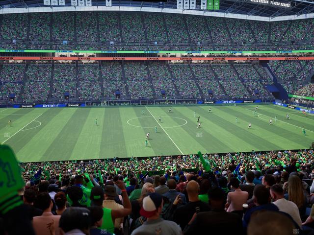 Lumen Field - Section Club 210 Seat View Lumen Field - Section Club 210 Seat View