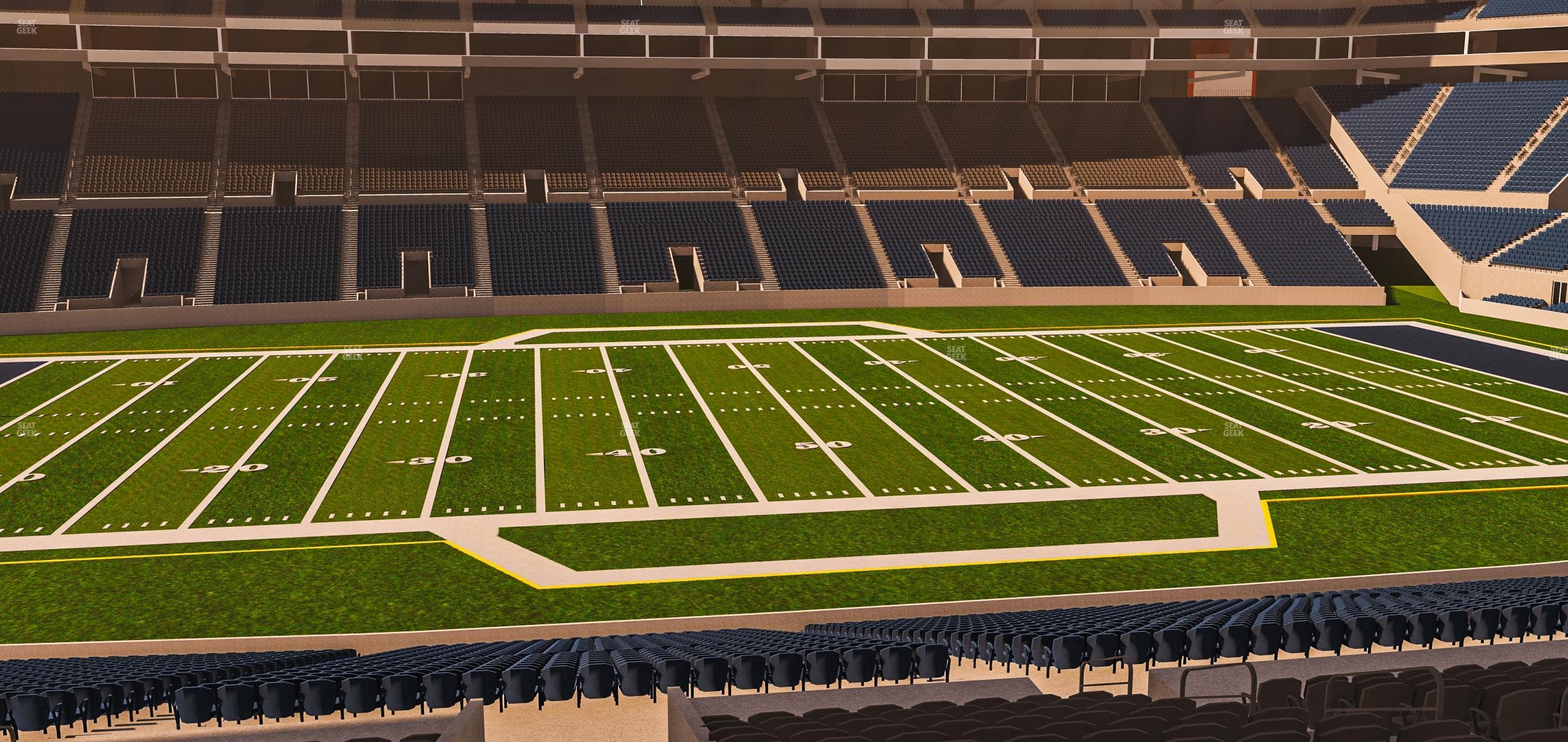 Lumen Field - Section Club 210 Seat View